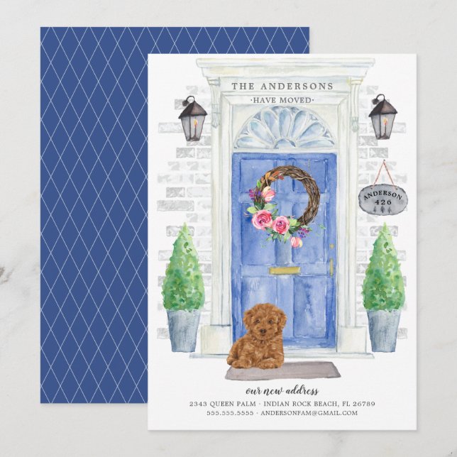 Faire-part de déplacement de la porte avant du can (Devant / Derrière)