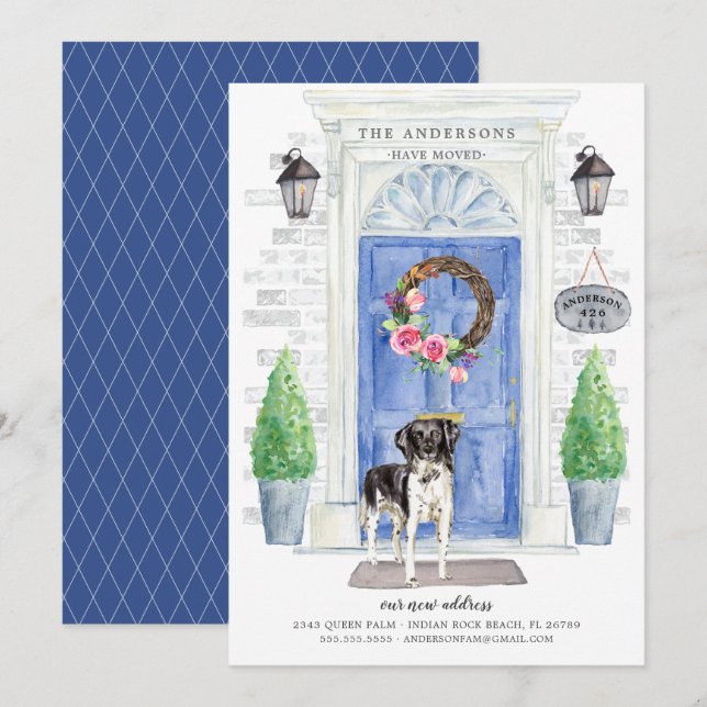 Faire-part de déplacement de la porte avant Stabyh (Devant / Derrière)