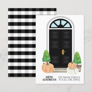 Faire-part de déplacement du Citrouille de porte n