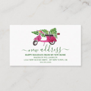 Faire-part de déplacement   Nouvelle maison pour l