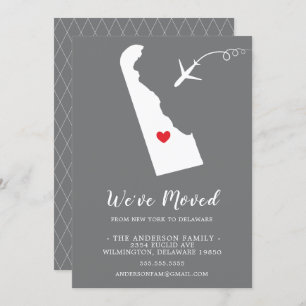 Faire-part de déplacement   RETARD D'ÉTAT