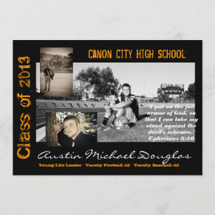 Faire-part de diplôme