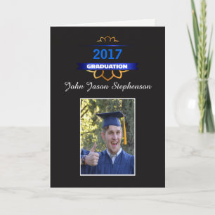 Faire-part de diplôme Photo personnalisée et année