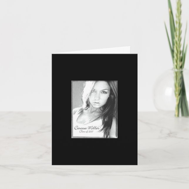 faire-part de graduation (Devant)