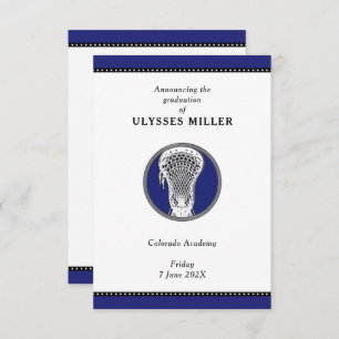 Faire-part de graduation de crosse