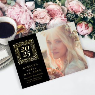 Faire-part de graduation de la photo naturelle du 