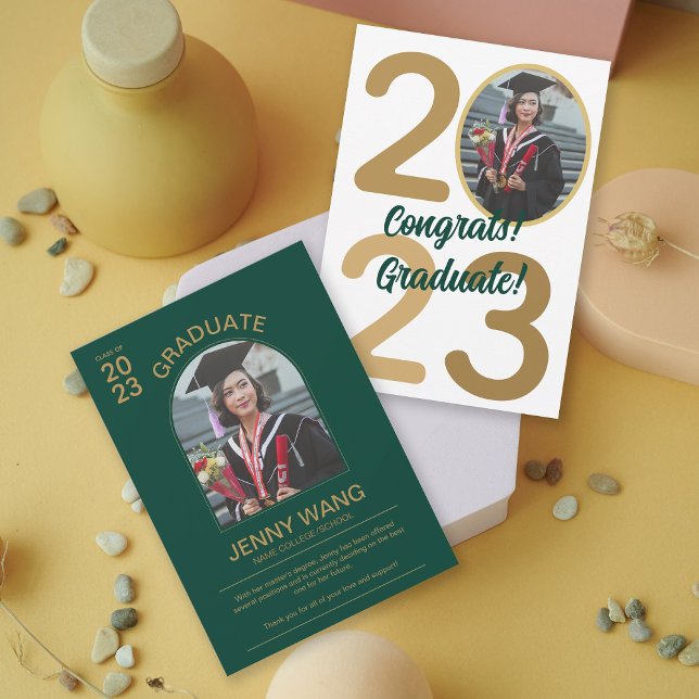 faire-part de graduation photo Arch 2023 (Créateur téléchargé)