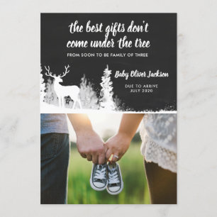 Faire-part de grossesse Antler  Photo