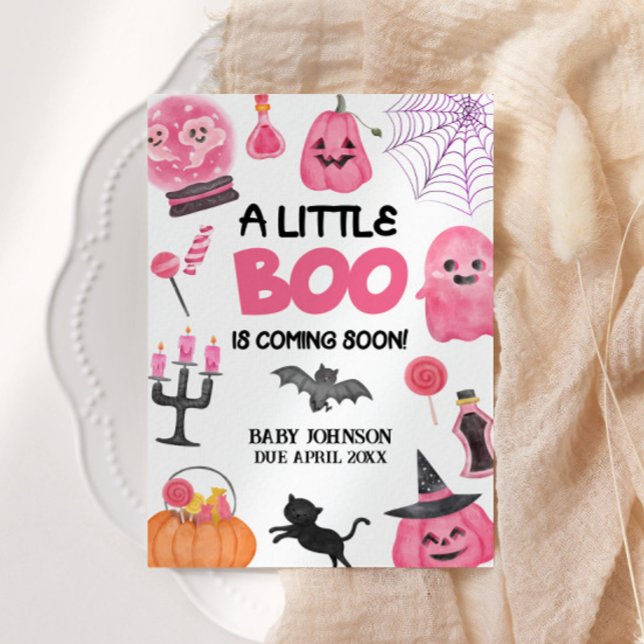 Faire-part de grossesse d'Halloween (Créateur téléchargé)
