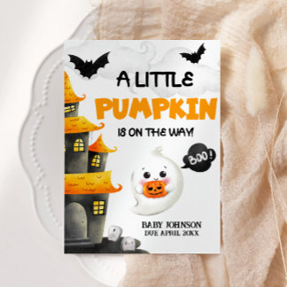 Faire-part de grossesse d'Halloween