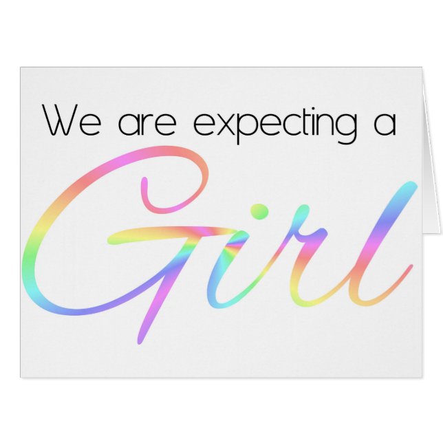 Faire-part de grossesse gay/lesbienne (Devant horizontal)