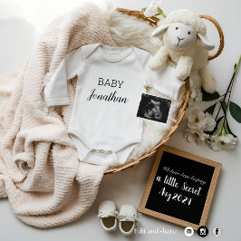 Faire-part de grossesse neutre entre les sexes