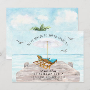 Faire-part de la mer tropicale