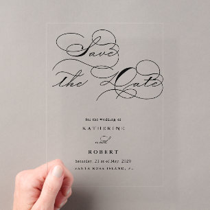 Faire-part de Luxe Typographie Économique