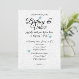 Faire-part de mariage