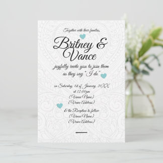 Faire-part de mariage