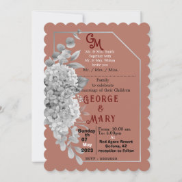 Faire-part de mariage