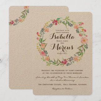 Faire-part de mariage