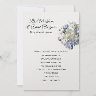 Faire-part de mariage