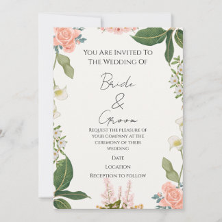 Faire-part de mariage