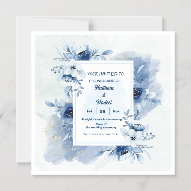 faire-part de mariage (Recto)
