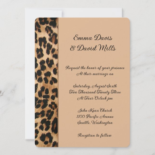 Faire-part de mariage (Devant)