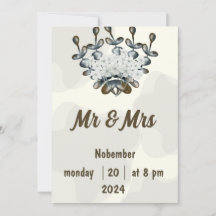 Faire-part de mariage