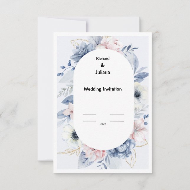 Faire-part de mariage (Devant)
