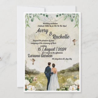 Faire-part de mariage