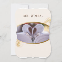 Faire-part de mariage