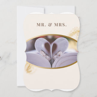 Faire-part de mariage