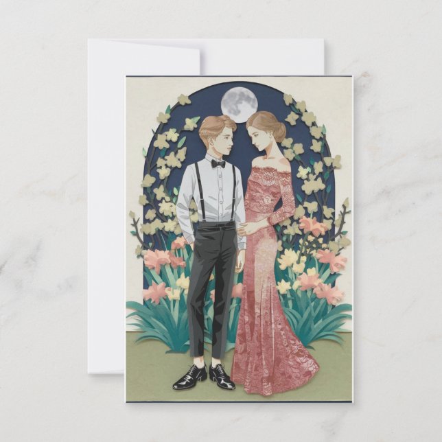 faire-part de mariage (Devant)