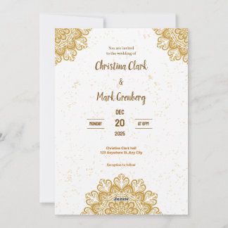 FAIRE-PART DE MARIAGE