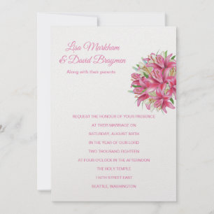 Faire-part de mariage