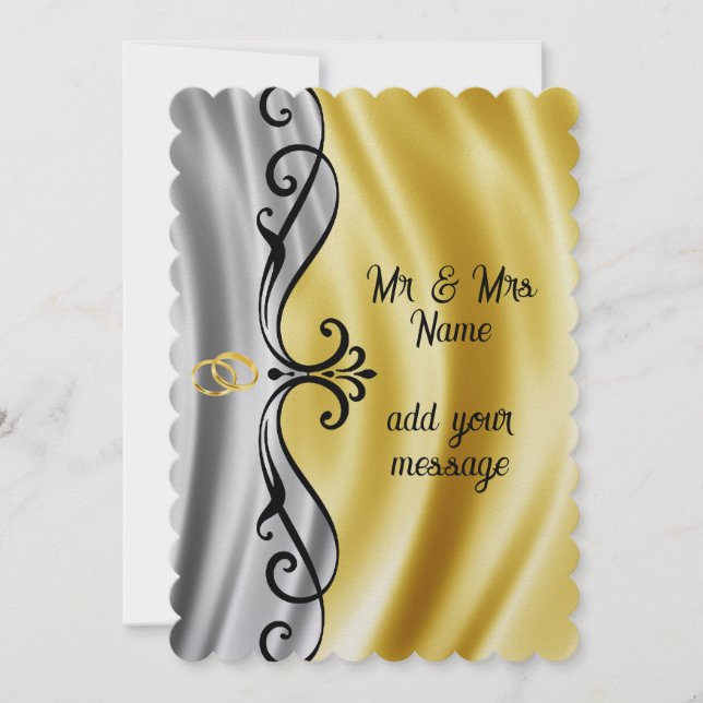Faire-part de mariage (Devant)