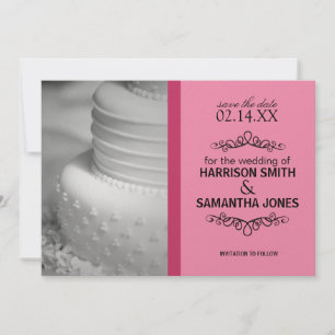 Faire-part de mariage à conserver Double Rose