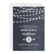 Faire-part de mariage à cordes bleues