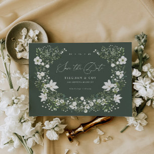 Faire-Part de Mariage à l'avance Sage Garden