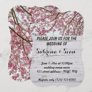 Faire-part de mariage à moitié mélange