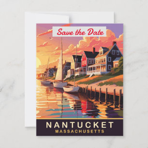 Faire-part de mariage à Nantucket Massachusetts Ha