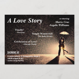 faire-part de mariage à thème