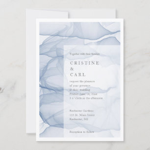 faire-part de mariage aérien et léger