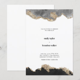 Faire-part de mariage aquarelle