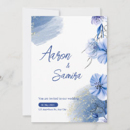 faire-part de mariage aquarelle