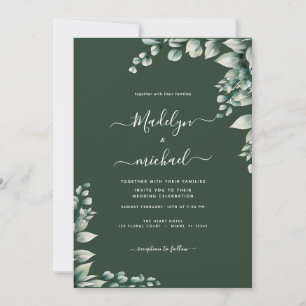 Faire-Part de Mariage au Eucalyptus à Prix Abordab