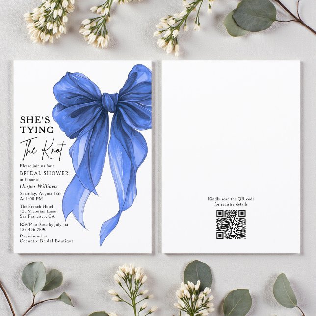 Faire-Part de Mariage avec QR Code pour Enterremen (Créateur téléchargé)
