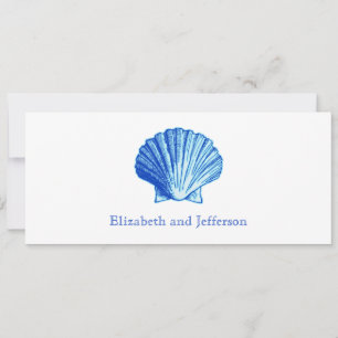Faire-part de mariage Bimini Blue Shell