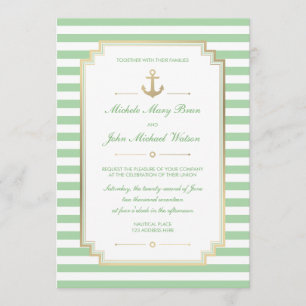Faire-part de mariage blanc majuscule personnalisé