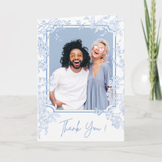 Faire-part de mariage Blue Chinoiserie Toile de Jo