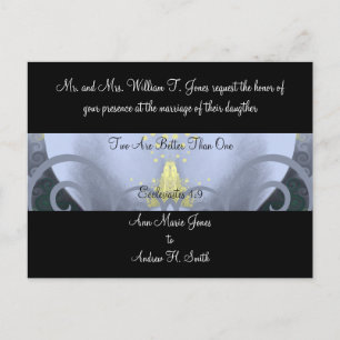 Faire-part de mariage Calla Lily